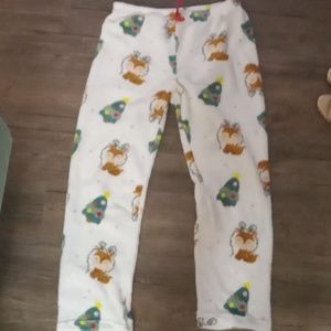 Christmas pj. XL white